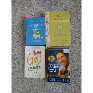 Lot 4 Spiritual Religious Books Bible Study Mornings With God Become Better  You